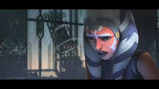 Ahsoka vs Maul lightsaber battle clone wars final season [upl. by Ojeillib563]