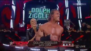 Dolph Ziggler WWE Entrance WLana [upl. by Maddeu]