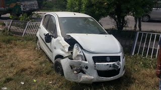 Car crash total loss 😔😭💔carlosscrash [upl. by Hilaire]