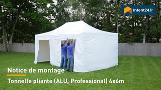 Montage 4x6 m  Tonnelle pliante Professional [upl. by Puna]