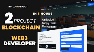 Build amp Deploy 2 Blockchain Projects for Beginner Web3 Developers  Blockchain Course Projects [upl. by Horace]