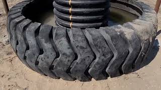 Tire Water Livestock Tank Setup Winter Proof [upl. by Range973]