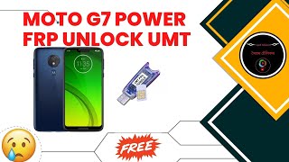 moto g7 power frp unlock umt2022 [upl. by Rendrag211]