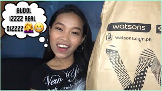 WATSONS HAULPHILIPPINES2020clairesilverio [upl. by Yrrah]