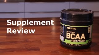 Optimum Nutrition BCAA  Review [upl. by Lamdin433]