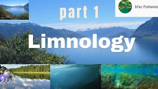 limnology part1bfsc fisheries scienceicarjrfibpsbachelor in fisheries sciencenabardbfsc [upl. by Sivert]