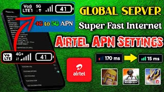 5G Internet Settings Airtel  Airtel Internet Settings  5G Internet APN Settings 2023 [upl. by Joris]