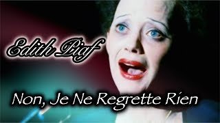 Edith Piaf  Non Je Ne Regrette Rien TRADUÇÃO [upl. by Pilar789]