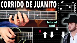 Corrido De Juanito  Calibre 50 GUITARRA Tutorial  Acordes [upl. by Straus115]