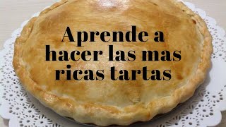 RECETA de masa para TARTAS CASERA 👌  tipo PASCUALINA FACIL y ECONOMICAS🔺 [upl. by Rodd713]