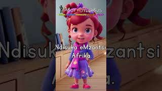 Jessica learns isiXhosa  Lesson 1  Abuti Buddies isixhosa sesotho isizulu setswana tswana [upl. by Nelle]