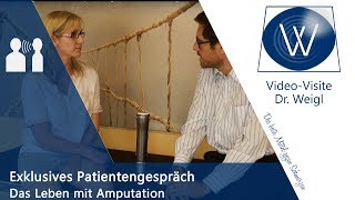 Patientengespräch👫Patientin mit Beinamputation wegen Knochenkrebs Erfahrungsaustausch amp Tipps [upl. by Einneb594]