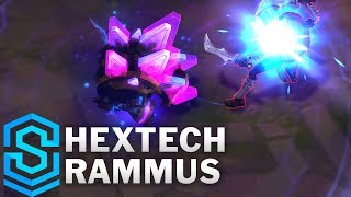 Hextech Rammus Skin Spotlight  PreRelease  League of Legends [upl. by Irap]