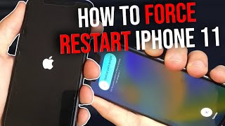 How to Restart iPhone 11  Forced Restart iPhone 11 [upl. by Koeninger]