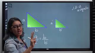GeometríaPlana  Semejanza entre Triángulos Rectángulos [upl. by Rosio]