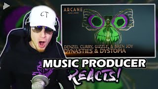 Music Producer Reacts to Dynasties amp Dystopia  Arcane League of Legends [upl. by Stefanie]