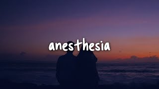 alec benjamin  anesthesia  lyrics [upl. by Adna661]