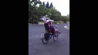 Cruzbike Sofrider Xtracycle concept ride clip 2 [upl. by Launcelot]