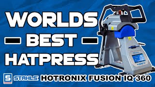 Best Hat Press For Your TShirt Business Stahls Hotronix Fusion IQ 360 [upl. by Ayama]