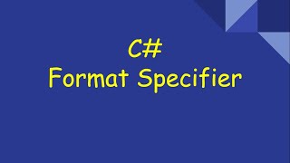 C Format Specifier  Part 2 [upl. by Lednek]