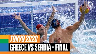 Water Polo Greece vs Serbia  Full Mens Final  Tokyo 2020 Replays [upl. by Eri]