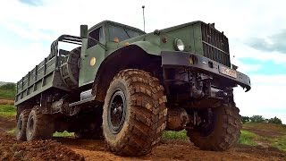 Kraz 255b 6x6 Offroad Truck Action [upl. by Ditzel]