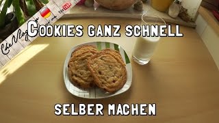 Cookies ganz schnell selber machen [upl. by Stucker]