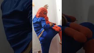 spider man climbing spiderman trending viral marvel spider yug [upl. by Wiltshire957]