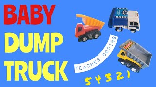 Toddler Play  N  Learn  Baby Dump Truck Teaches Coping [upl. by Jennica]