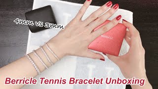 Berricle Swarovski Tennis Bracelet Unboxing  w Carat London [upl. by Leontina143]