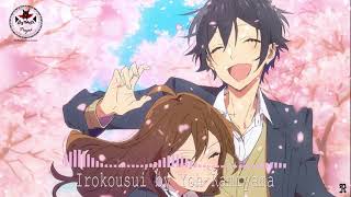 Horimiya Opening Full  Irokousui by Yoh Kamiyama [upl. by Ahtinak]