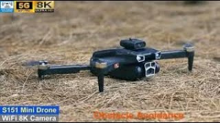 S151 DroneS151 Obstacle Avoidance Economy 8K Brushless GPS Drone – Just Released  BANGLA REVIEW [upl. by Viveca]