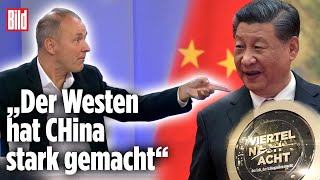 Abhängigkeit von China „Xi Jinping ist der Pate des Krieges“  Adrian Geiges bei Viertel nach Acht [upl. by Aicilana671]