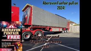 Aberavon Funfair Pull On 2024 Ocean way car park [upl. by Adyaj]