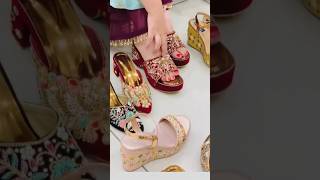 Collection 🔥👌of bridal style sandel l👠 heelscollection fashion sandals trending viral ytshorts [upl. by Stenger]