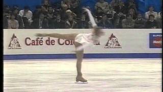 Yulia Lavrenchuk UKR  1997 World Figure Skating Championships Ladies Short Program [upl. by Muhammad]