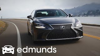 2018 Lexus LS 500 Review  Test Drive  Edmunds [upl. by Louie262]