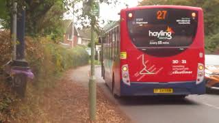 That Is a 27 Bus In Rowlands Castle [upl. by Nilyarg382]