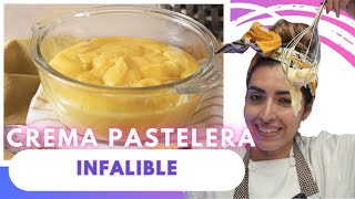 Crema Pastelera  Sin grumos fácil y deliciosa [upl. by Amolap]