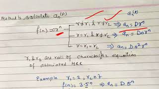 Non Homogeneous Linear Recurrence Relation  lecture 98 discrete mathematics [upl. by Kip693]