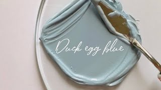 How to make Duck Egg Blue✨  Paint Mixing Videos  shorts art trending [upl. by Ayiram]