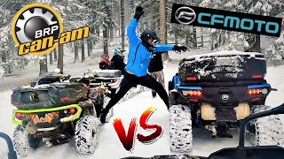 Winter Challenge 🥶❄️ I Changed my CanAm With a CfMoto 😱 Bad Idea❓❗️ [upl. by Anihtyc192]