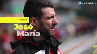 Entrevista con José María Pechito López previo a las 24h de Le Mans [upl. by Ebberta492]