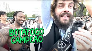 REPÓRTER DOIDÃO  BOTAFOGO CAMPEÃO DA LIBERTADORES 2024 [upl. by Romonda]