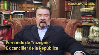 JuntosPorLaJunta Fernando de Trazegnies ex Canciller de la República [upl. by Cyd]