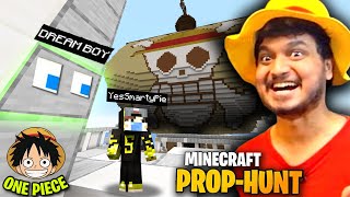 Minecraft Prop Hunt on One Piece Map ftYesSmartyPie DREAMBOYYT Himlands Hide and Seek [upl. by Mauralia]