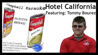 Campbell Karaoke Tommy Bourez  Hotel California [upl. by Jennica]