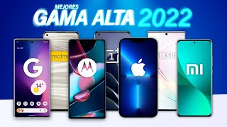 Mejores teléfonos GAMA ALTA para COMPRAR en 2022 🔥 [upl. by Onirefez]