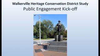 Walkerville Heritage Conservation District HCD Public Engagement Kickoff Event [upl. by Barthol461]