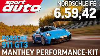 Porsche 911 GT3 MantheyPerformanceKit  Nordschleife HOT LAP 65942 min  sport auto Supertest [upl. by Flore]